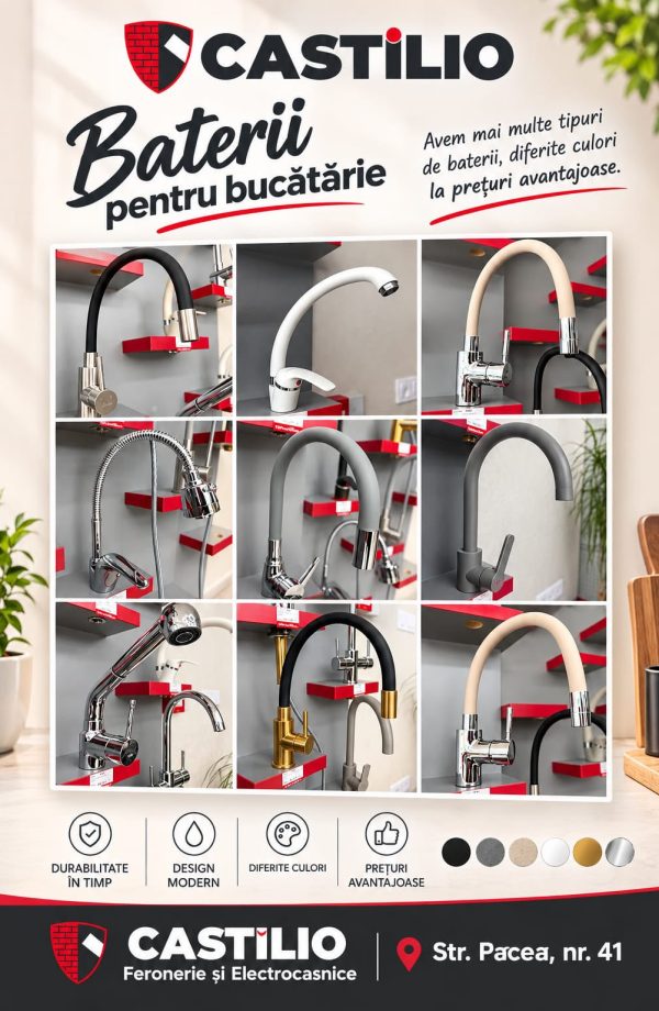 Baterii pentru bucătărie